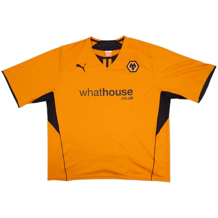 2013-14 Wolves Home Shirt - 8/10 - (3XL)