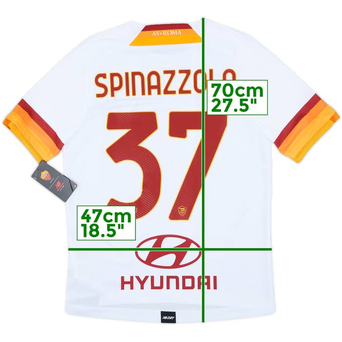 2021-22 Roma Away Shirt Spinazzola #37 (S)