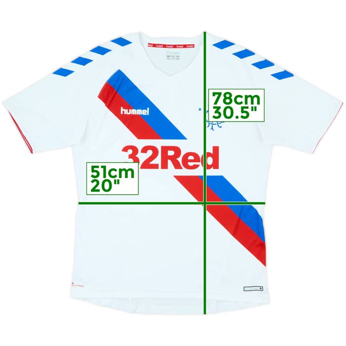 2018-19 Rangers Away Shirt - 8/10 - (XL)