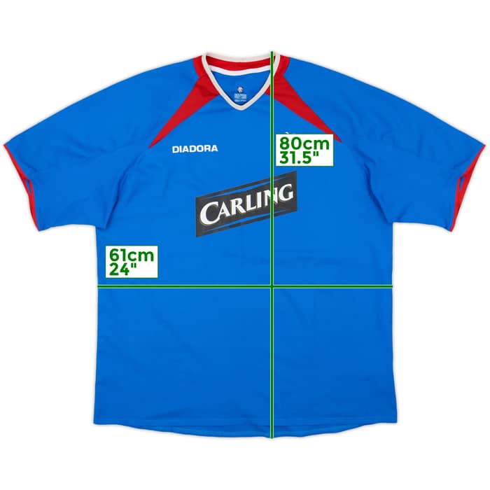 2003-05 Rangers Home Shirt - 7/10 - (XL)