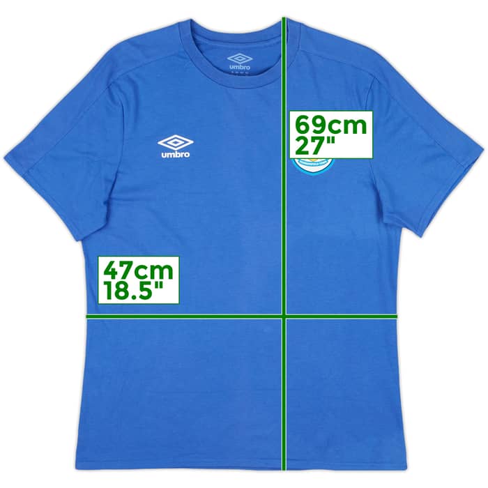 2018-19 Huddersfield Umbro Cotton T-shirt - 9/10 - (M)