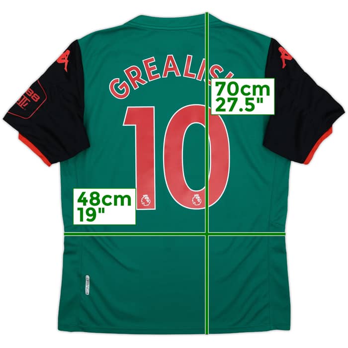 2019-20 Aston Villa Third Shirt Grealish #10 - 8/10 - (L)