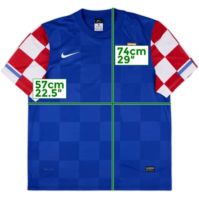 2010-12 Croatia Basic Away Shirt - 9/10 - (L)