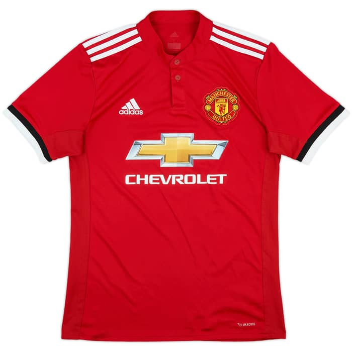 2017-18 Manchester United Home Shirt Pogba #6 - 8/10 - (S)