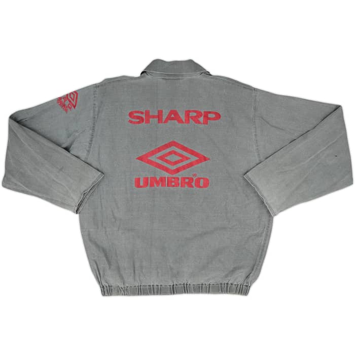 1994-95 Manchester United Umbro Drill Top - 6/10 - (S)