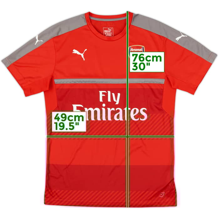 2016-17 Arsenal Puma Training Shirt - 7/10 - (L)
