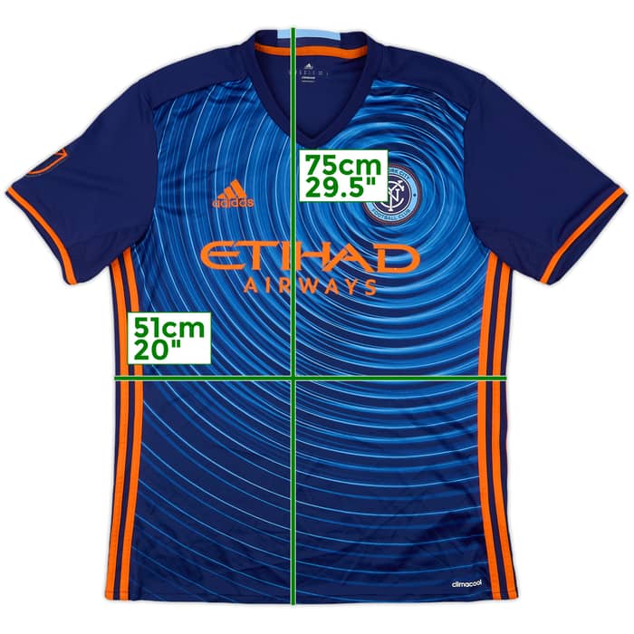 2016-17 New York City Away Shirt - 9/10 - (M)