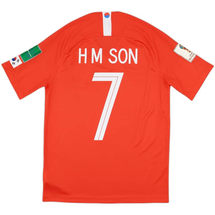 2018-20 South Korea 'vs Germany' Home Shirt H M Son #7 - 8/10 - (M)
