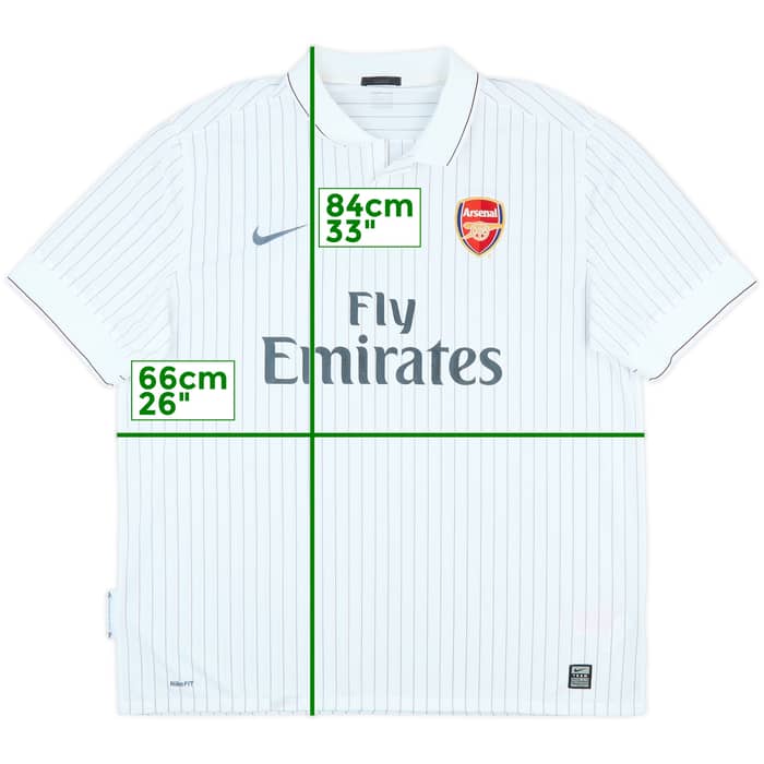 2009-10 Arsenal Third Shirt Fabregas #4 - 7/10 - (3XL)