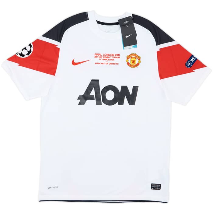 2010-12 Manchester United Away 'Final London 2011' Shirt (M)
