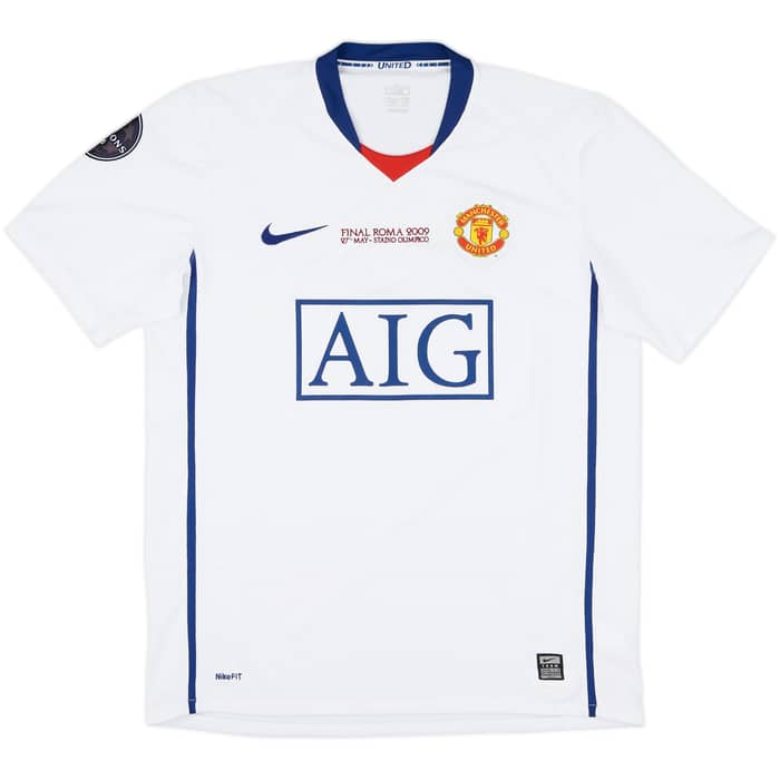 2008-10 Manchester United CL Final Away Shirt - 8/10 - (M)