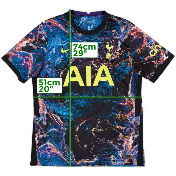 2021-22 Tottenham Away Shirt Son #7 - 10/10 - (L)