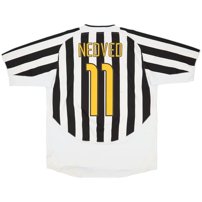 2003-04 Juventus Home Shirt Nedved #11 - 5/10 - (XL)