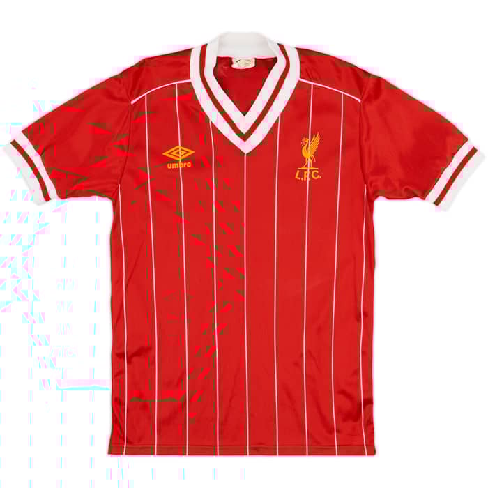 1982-85 Liverpool Home Shirt - 7/10 - (S)