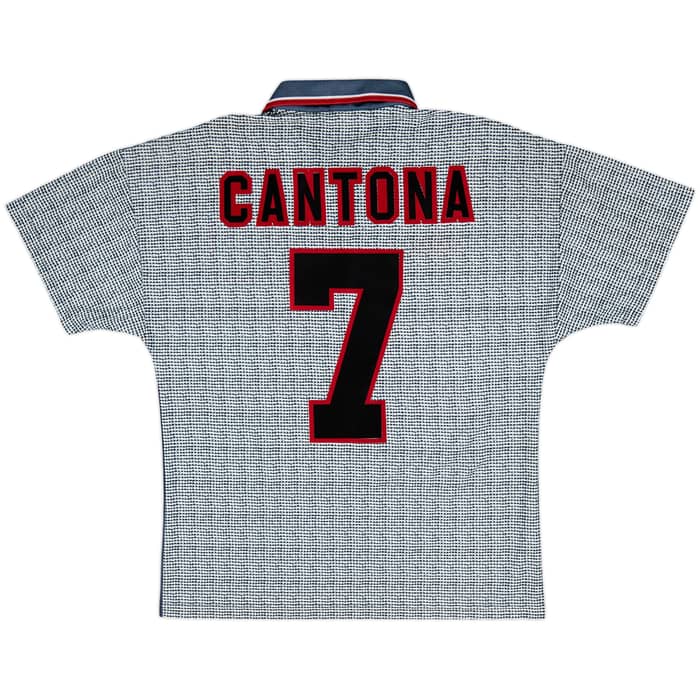 1995-96 Manchester United Away Shirt & Shorts Cantona #7 - 9/10 - (M)
