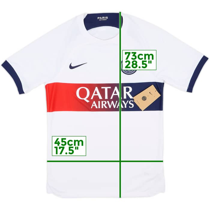 2023-24 Paris Saint-Germain Away Shirt (S)