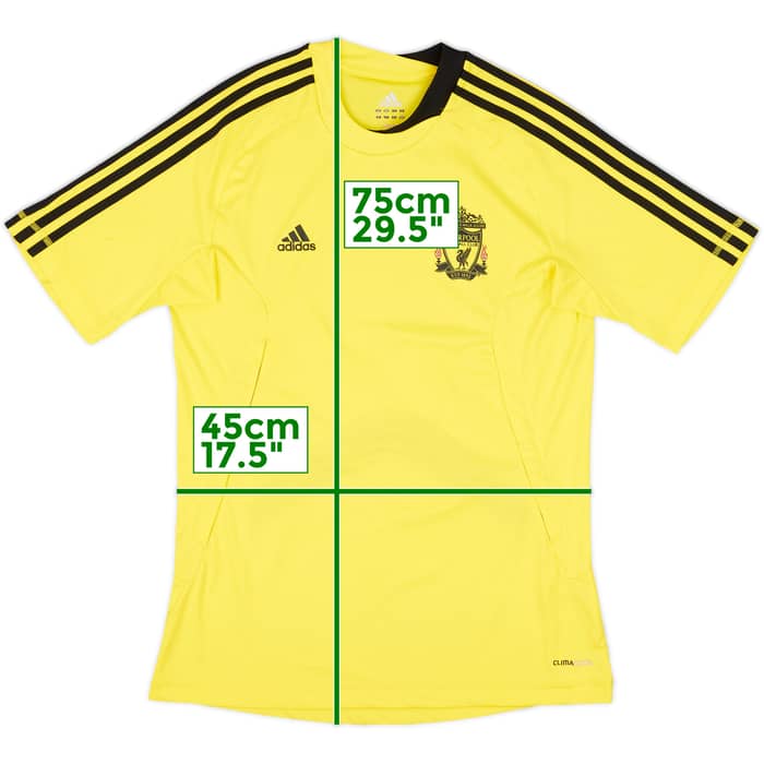 2010-11 Liverpool adidas Training Shirt - 8/10 - (M)