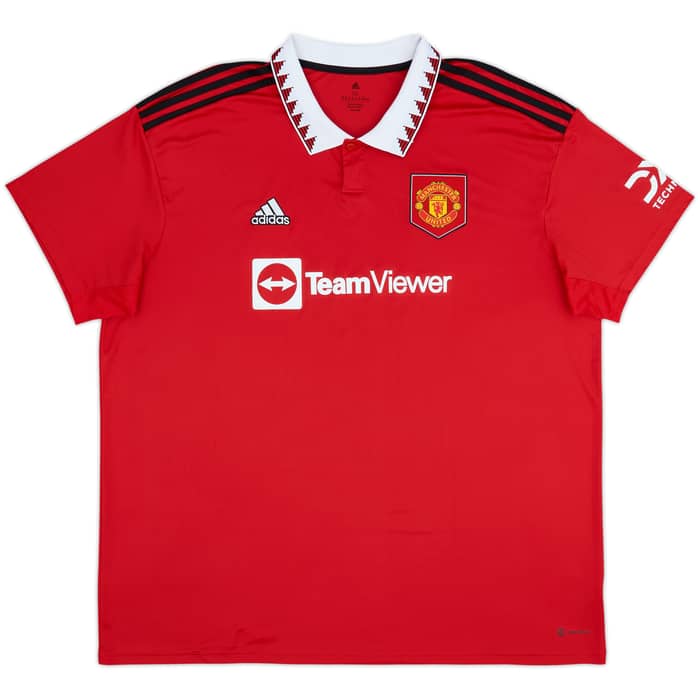 2022-23 Manchester United Home Shirt B.Fernandes #8 - 9/10 - (3XL)