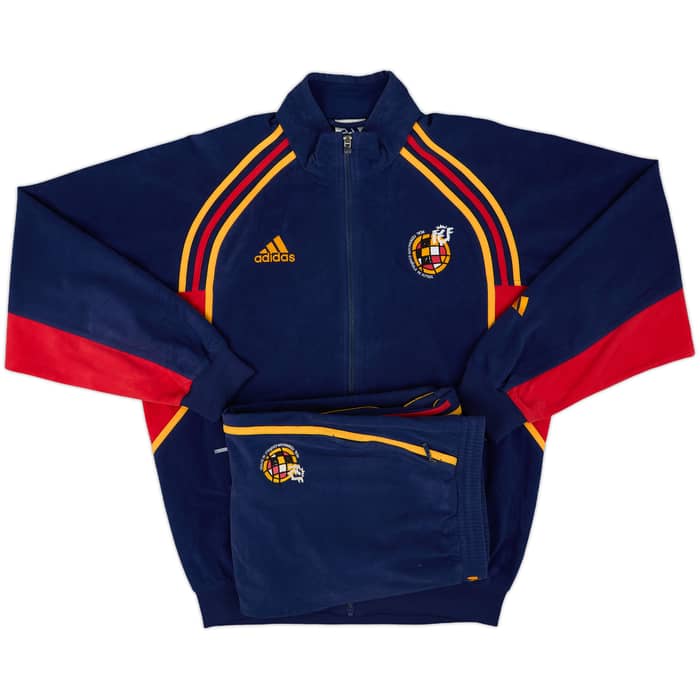 1999-00 Spain adidas Tracksuit - 8/10 - (L)