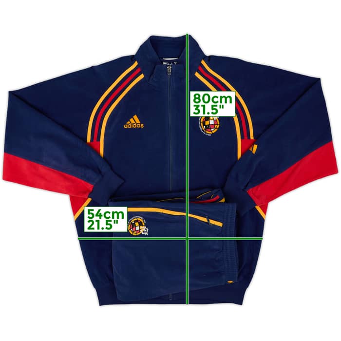 1999-00 Spain adidas Tracksuit - 8/10 - (L)