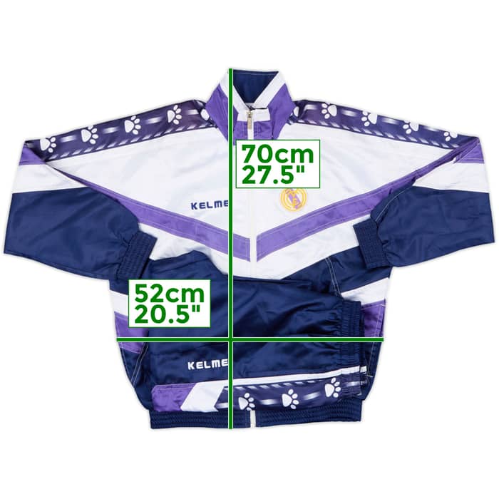 1997-98 Real Madrid Kelme Tracksuit - 9/10 - (XS)