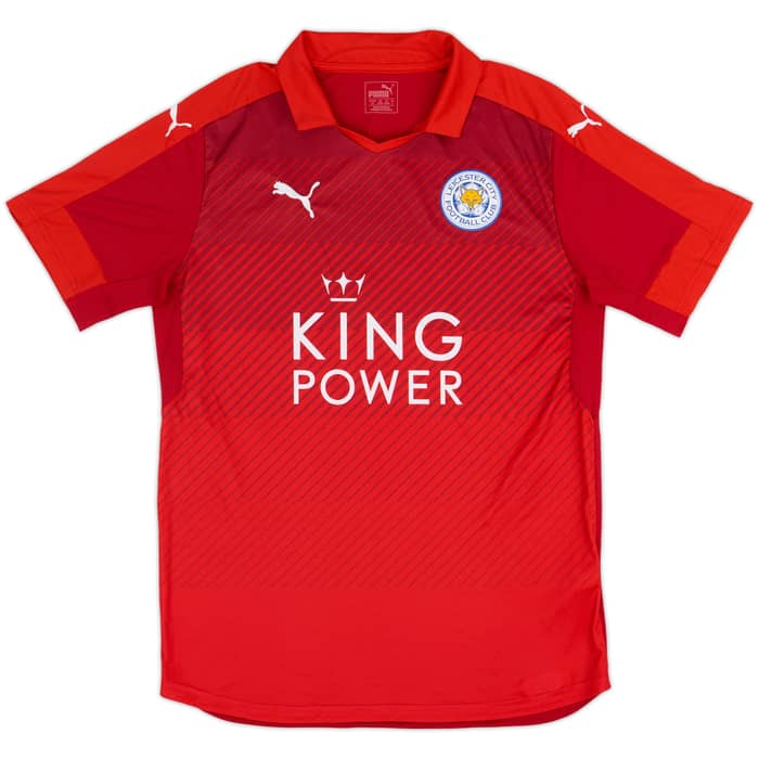 2016-17 Leicester Away Shirt Vardy #9 - 10/10 - (L)