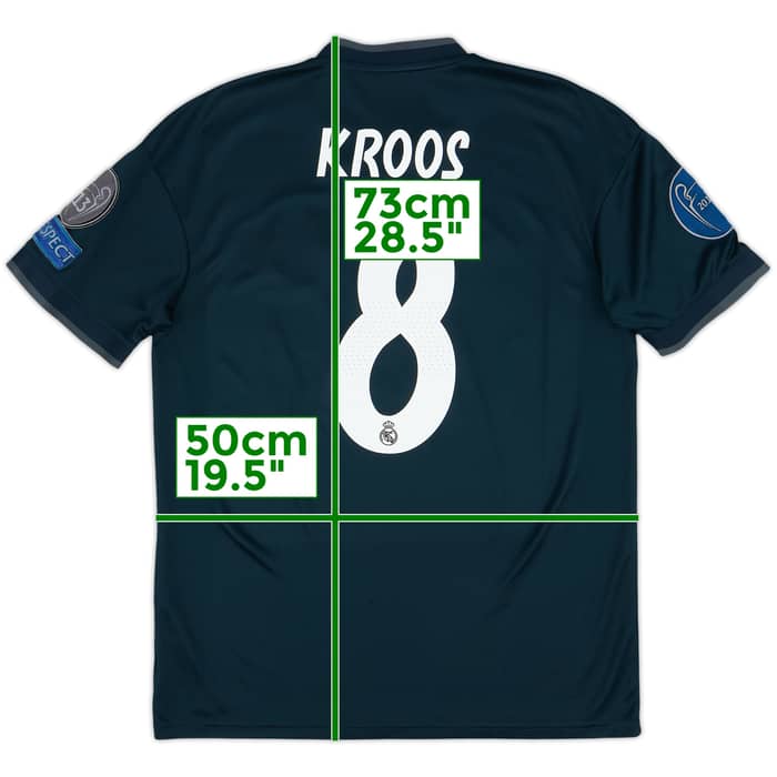2018-19 Real Madrid Away Shirt Kroos #8 - 6/10 - (M)