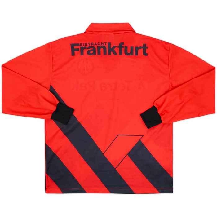 1993-94 Eintracht Frankfurt Home L/S Shirt - 8/10 - (XL)