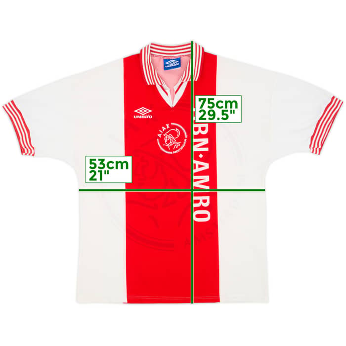 1995-96 Ajax Home Shirt - 6/10 - (L)