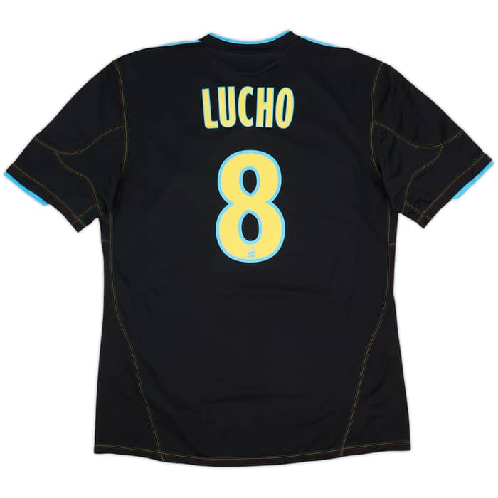 2010-11 Olympique Marseille Third Shirt Lucho #8 - 10/10 - (L)