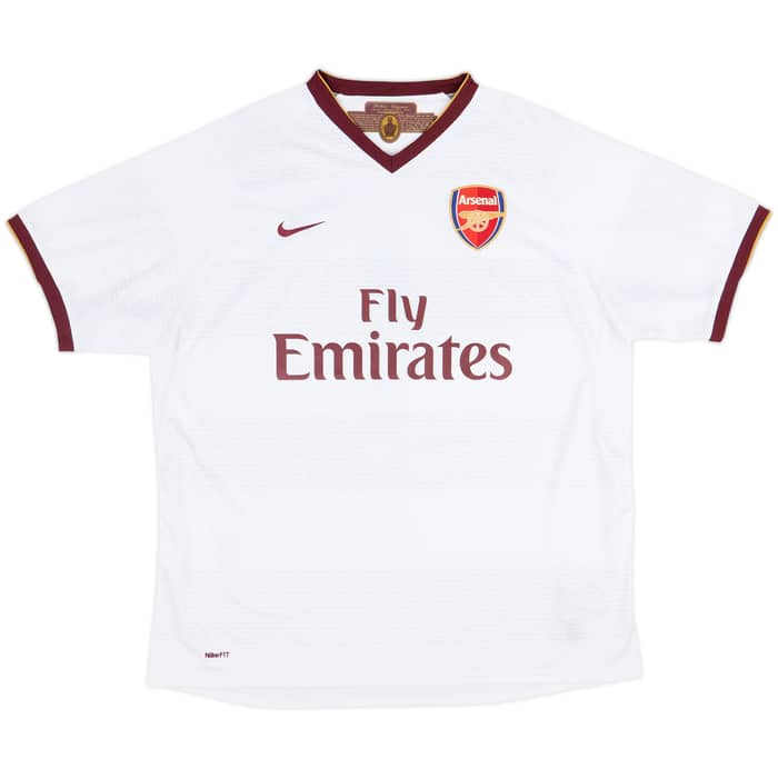2007-08 Arsenal Away Shirt Fabregas #4 - 9/10 - (XL)
