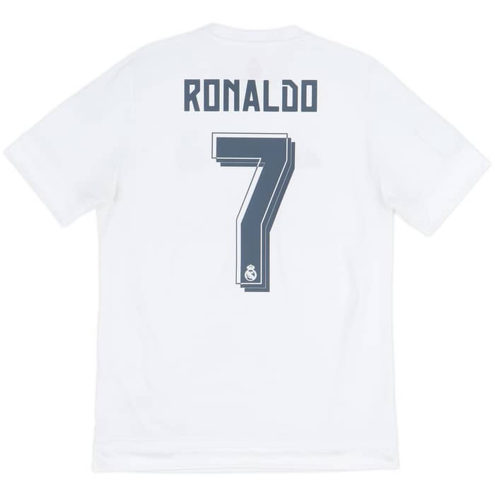 Camiseta de local del Real Madrid 2015-16 Ronaldo #7 - 7/10 - (M)
