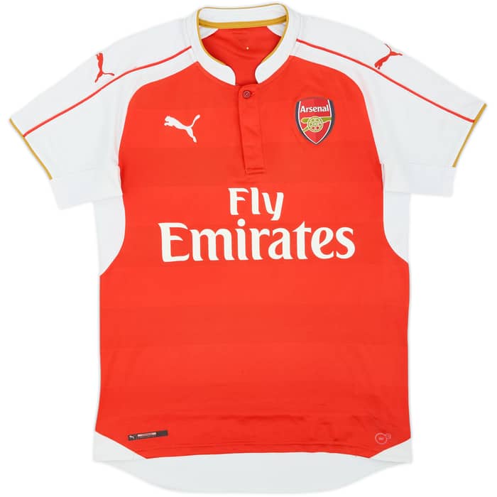 2015-16 Arsenal Home Shirt Arteta #8 - 5/10 - (S)