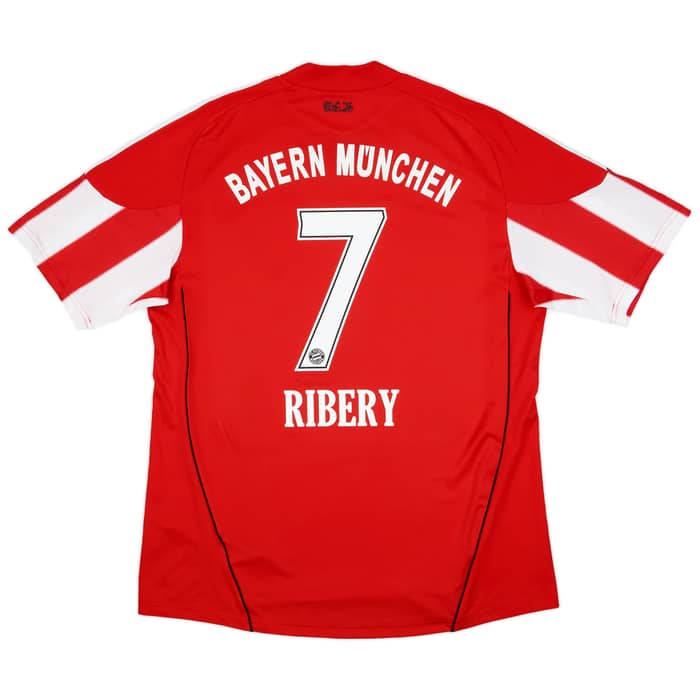 2010-11 Bayern Munich Home Shirt Ribery #7 - 6/10 - (L)