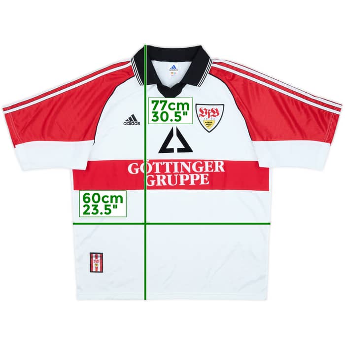 1998-99 Stuttgart Home Shirt - 8/10 - (XL)