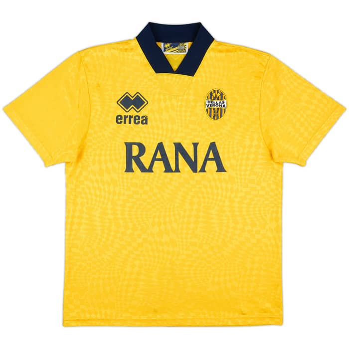1995-96 Hellas Verona Errea Training Shirt - 9/10 - (M)