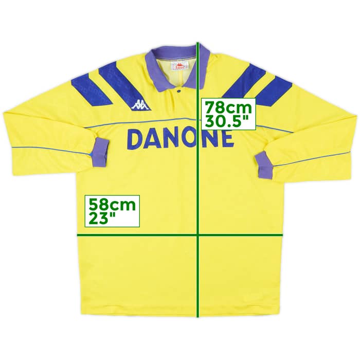 1992-94 Juventus Away L/S Shirt - 6/10 - (XL)