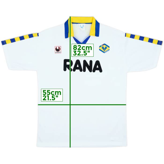1992-95 Verona Away Shirt - 9/10 - (XL)