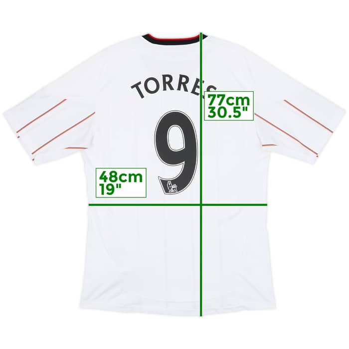 2010-11 Liverpool Away Shirt Torres #9 - 7/10 - (M)