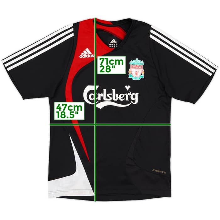 2007-08 Liverpool adidas Formotion Training Shirt - 7/10 - (S)