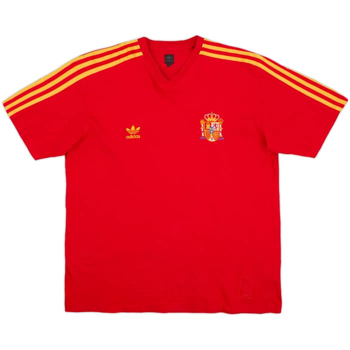 2006 Spain adidas Originals Cotton Tee - 8/10 - (XL)