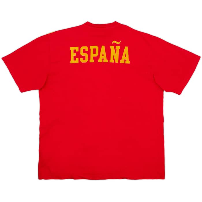 2006 Spain adidas Originals Cotton Tee - 8/10 - (XL)