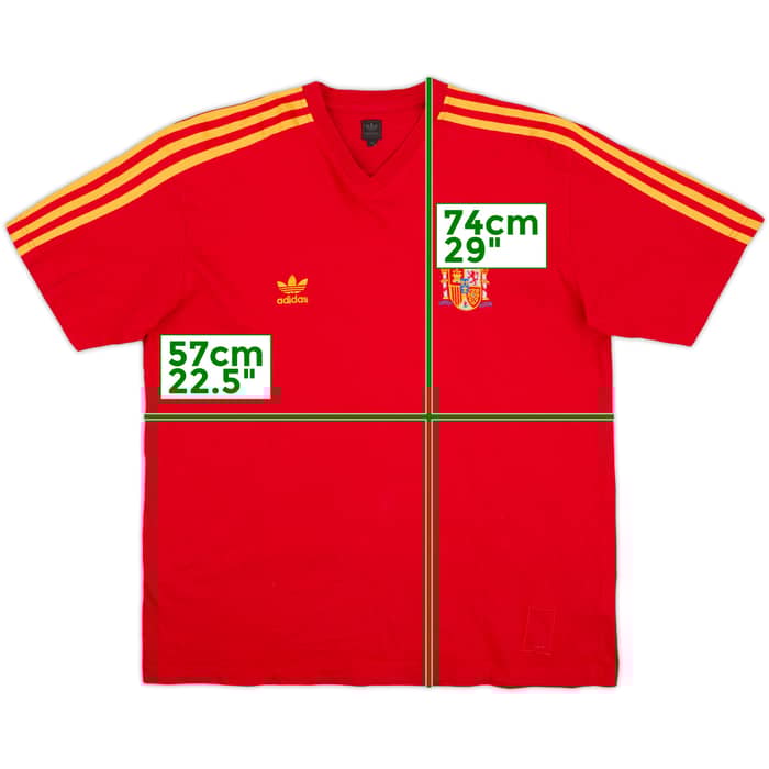 2006 Spain adidas Originals Cotton Tee - 8/10 - (XL)