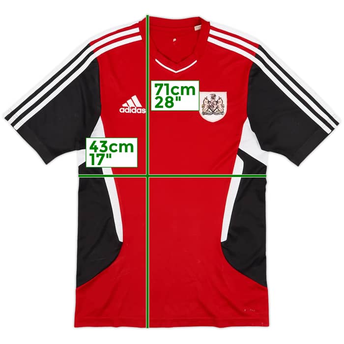 2010-11 Bristol City adidas Training Shirt - 4/10 - (S)