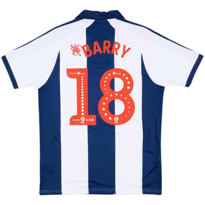 2018-19 West Brom Home Shirt Barry #18 - 9/10 - (M)