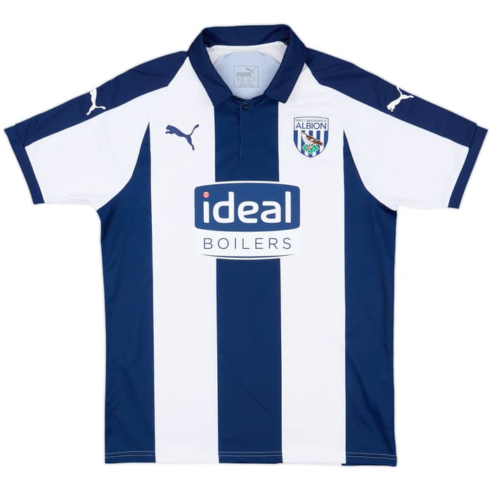 2018-19 West Brom Home Shirt Barry #18 - 9/10 - (M)