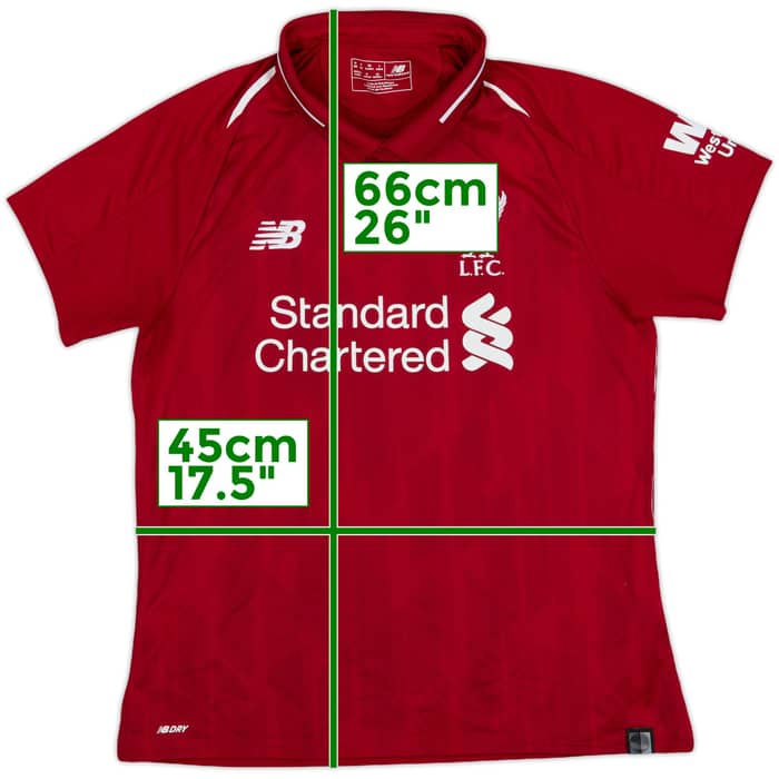 2018-19 Liverpool Home Shirt - 8/10 - (Women's M)