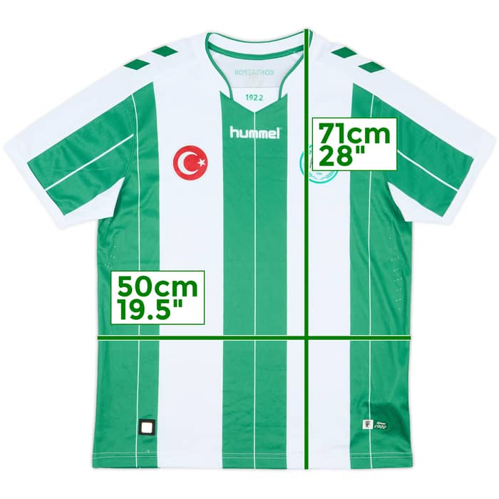 2017-18 Konyaspor Home Shirt - 8/10 - (S)