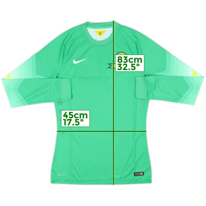 2015-16 Mamelodi Sundowns Player Issue GK Shirt - 9/10 - (M)