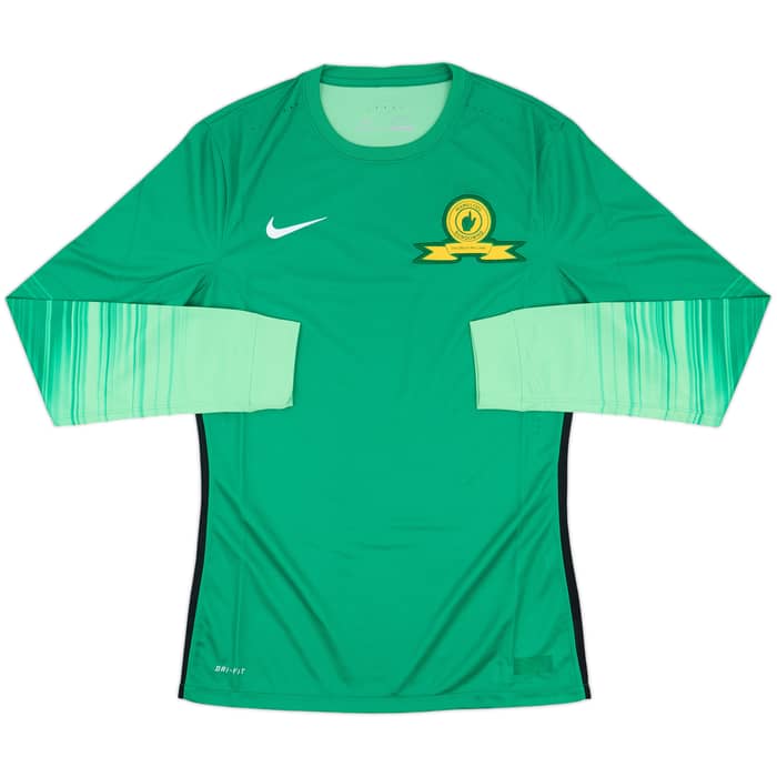 2015-16 Mamelodi Sundowns Player Issue GK Shirt - 9/10 - (M)